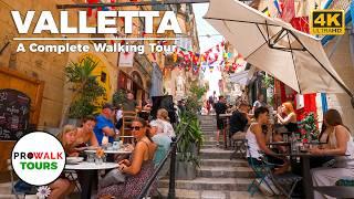 Valletta Malta Walking Tour - 4K60fps with Captions by Prowalk Tours