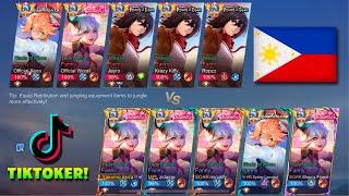 I INVITED ALL PHILIPPINE FANNY TIKTOKER TO 5V5 FANNY CREATION CAMP UNLIMITED CABLES -MLBB