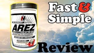 Ntel Nutra AREZ Titanium God of the Gym Pre Workout Review