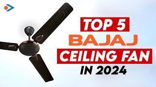 Top 5 Best Bajaj Ceiling Fan In India 2024  Ceiling Fan Under 3000  BLDC  Anti Dust  4 Blade