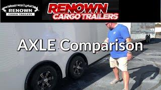  Axle Comparison  Torsion Vs. Drop Leaf Spring Axles  Spread Axles