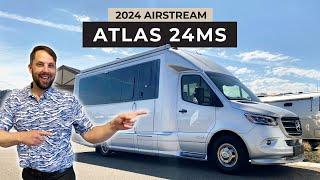 Touring a $337000 ULTRA Luxury Motorhome  2024 Airstream Atlas 24MS RV