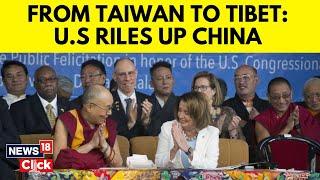 China Tibet News  Nancy Pelosi Latest  US Congressional Delegation Meets The Dalai Lama  G18V