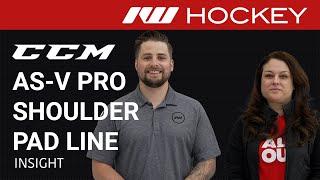 CCM Tacks AS-V Pro Shoulder Pad Line Insight