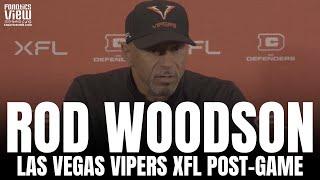 Rod Woodson Reacts Las Vegas Vipers 0-4 Start to the XFL Season Im Extremely Disappointed