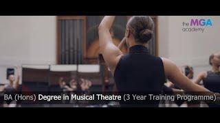 MGA Academy of Performing Arts Musical Theatre Course 2021 Promotional Video