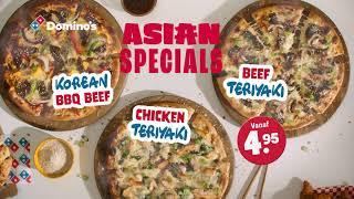 Dominos Asian specials