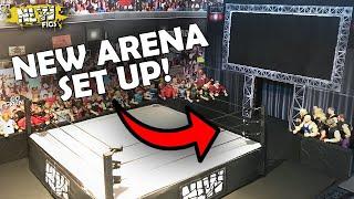 STEP BY STEP WWE FIGURE ARENA SETUP NLW