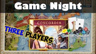 Game Night Concordia on Tabletop Simulator  Refreshing Rules & Epic Strategies