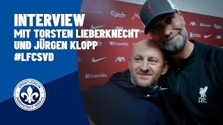 War ein besonderes Erlebnis  Interview mit Torsten Lieberknecht und Jürgen Klopp nach #LFCSVD