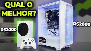 PC GAMER BARATO VS. XBOX SERIES S QUAL O MELHOR? SAIBA ESCOLHER 2024