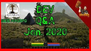 MMORPG 2020 Indie Astaria DEV Q&A Jan. 2020