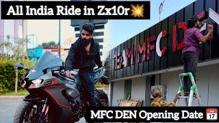 All India Ride in Zx10r   Professional Ride Fam   Team Mfc Den Opening  Team Mfc