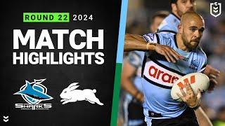 NRL 2024  Sharks v Rabbitohs  Match Highlights