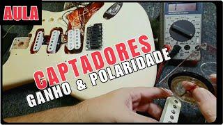 Captadores de Guitarra - Como Medir Resistência e Polaridade