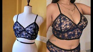 No pattern DIY Net Bralette  आसान नेट ब्रैलेट