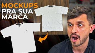 COMO CRIAR MOCKUPS PRA SUA MARCA DE ROUPAS  Na Prática