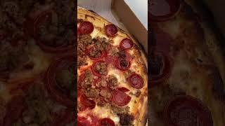 Anthony’s pepperoni and sausage pizza