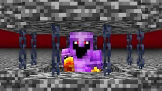 MEUS AMIGOS ME PRENDERAM NO TOPO DO NETHER