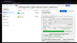 Generate Unlimited BTC with the Most Advanced BTC Generator 2023   CG CUDO MINER 1040p 30fps H264 12