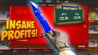 NOTHING To A KNIFE With Profitable Trade-Ups #1