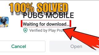 PUBG  Play Store Waiting For Download Problem Solved 2023