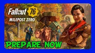 18 Life-Saving Tips for Milepost Zero Prep  Fallout 76