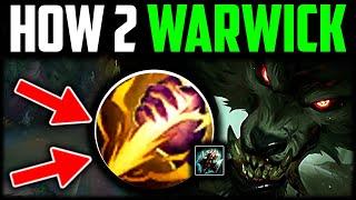 How to Warwick Jungle & CARRY Best BuildRunes Warwick Jungle Guide Season 14 - League of Legends