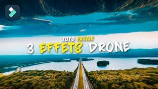 3 Effets DRONE faciles à faire au MONTAGE  Tutoriel Filmora