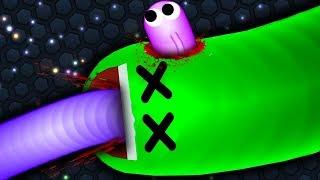 Slither.io Best Hacker Snake vs Troll Snake Epic Slitherio Gameplay