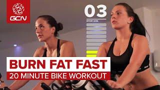 Burn Fat Fast 20 Minute Bike Workout