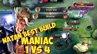 NATAN BUILD TERSAKIT 2022 MOBILE LEGEND NEW PATCH‼CARA MAIN HYPER NATAN