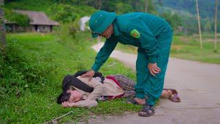 Ly Thi Binh 7 Months Pregnant - Fainted on the Run