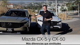 Mazda CX-5 y Mazda CX-50. ¿Qué tan distintas son?