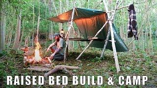 Bushcraft Raised Bed - Build & Camp