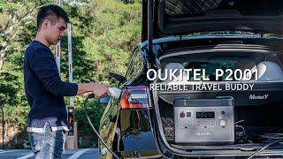 OUKITEL P2001 2000Wh Power Station-  Recharge electric car power your trip