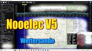 Nooelec V5 ► Wettersonde Radiosonde ► RS41 Tracker · Sondemonitor