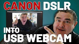 CANON EOS WEBCAM UTILITY beta Download - Connect Canon DSLR to Windows 10 PC