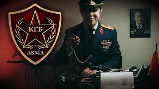 ASMR Soviet Interrogation  Cold War Spy Roleplay Relaxing Binaural Frequencies and Mild Threat