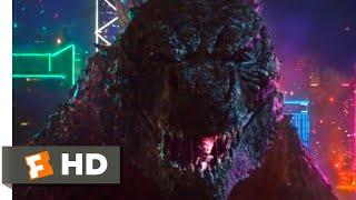 Godzilla vs. Kong 2021 - Hong Kong Fight Scene 710  Movieclips