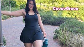 CcocoGreen Bio and Wiki model instagram plus size  Height and Weight Measurements fashion nova