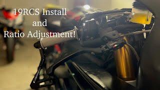 How to Install a Brembo 19RCS or Basically Any Front Brake Master Cylinder in Great Detail