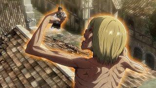 Armin Sacrificed Himself to Kill The Colossal Titan  Armin Reborn to be a Titan English Dub