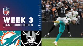 Dolphins vs. Raiders Week 3 Highlights  NFL 2021