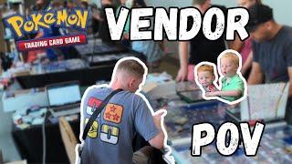 Pokemon Card Vendor POV   Tidewater Show  Richmond VA #pokemoncards #pokemon #wholesome #kindness