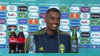 Sweden 1-0 Slovakia - Alexander Isak - Man Of The Match Press Conference - Euro 2020