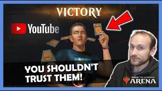 Why You SHOULDNT Trust MTG YouTubersStreamers  MTG Arena Guide