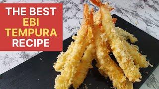 HOW TO COOK RESTAURANT-STYLE EBI TEMPURA Secret Technique Revealed  Chef Nico Garcia