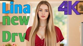 4K Transparent Try On Haul  Get Ready With Lina  2024