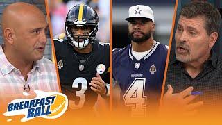 Russell Wilson named Steelers starter Dak Prescott’s Cowboys contract issues  NFL  BREAKFAST BALL